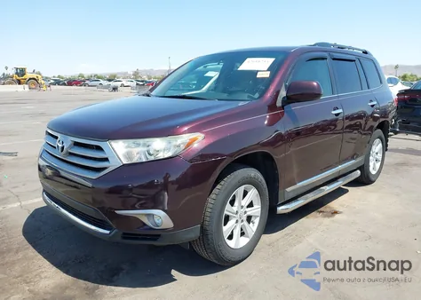 2013 Toyota Highlander Base Plus V6 из США, поврежденный, VIN 5TDZK3EH0DS093090